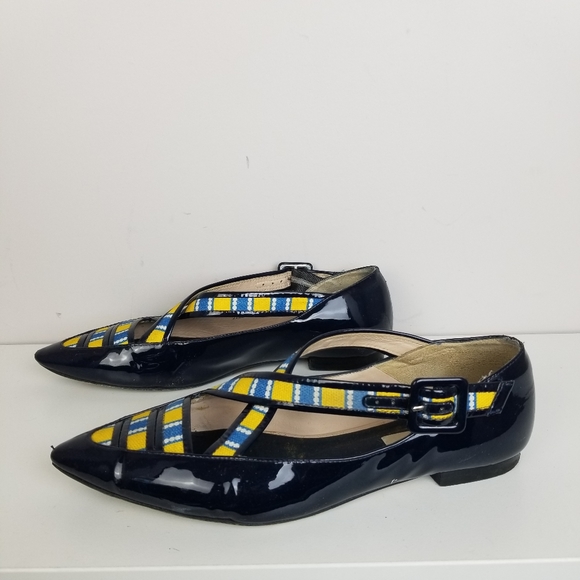 LK Bennett patent leather pointed flats - Picture 4 of 6